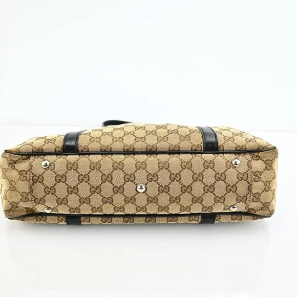 Auth Gucci Twins Heart Gg Tote Bag #47316G21B - Picture 7 of 12